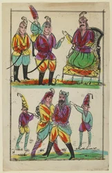 Scène du "Shahnama"